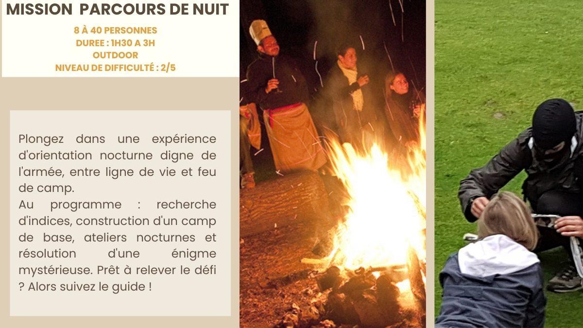 parcours et mission de nuit