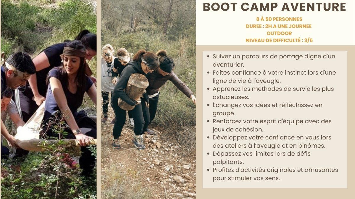 Boot Camp aventure