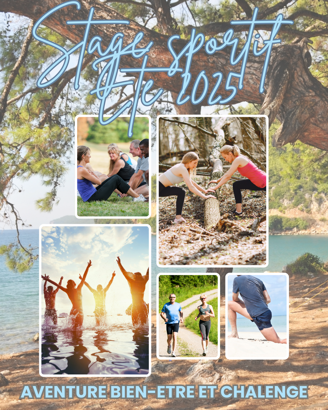 Stage sportif bootcamp été 2025